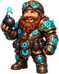 Tharok the Bombardier in awakened form