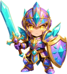 Kael the Knight in awakened form
